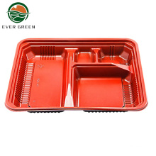 Hot Lunch Plastic Divided Food Disposable Compartment Tray